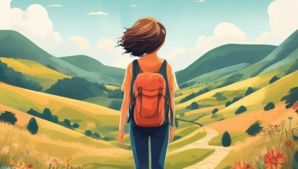 漫无目的地之旅者，轻松放松山水之旅